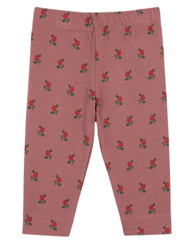 Emile et Ida Violine Poppy Printed Legging