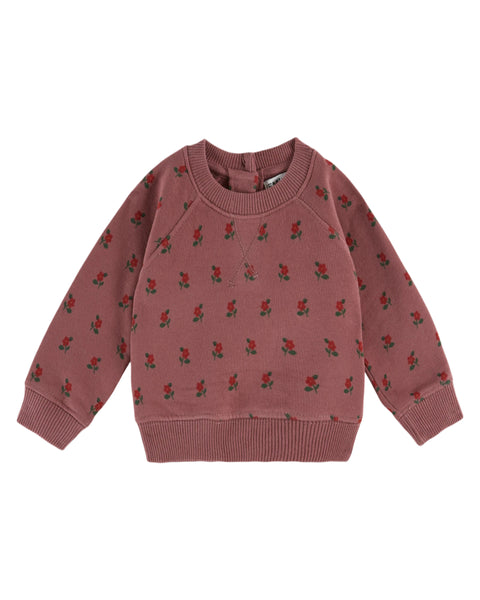 Emile et Ida Baby Violine Poppy All Over Sweatshirt
