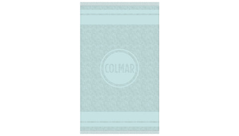 Colmar Light Blue Fringe Beach Towel