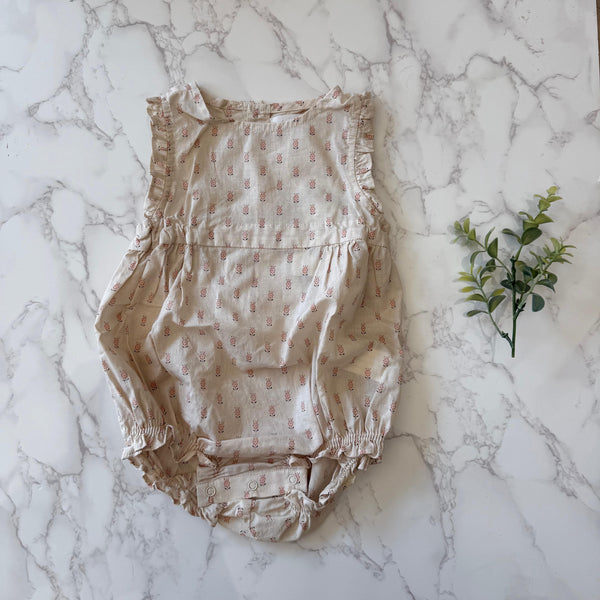 Bene Bene Pink Manon Frill Romper