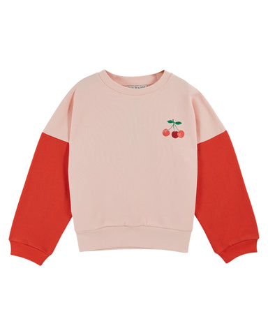 Emile et Ida Macaron Cherry Sweatshirt