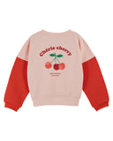 Emile et Ida Macaron Cherry Sweatshirt