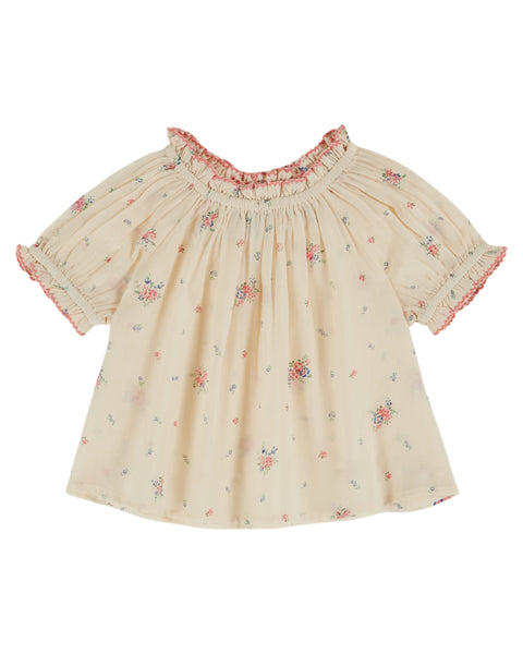 Emile et Ida Baby Paquerette Blouse + Bloomer Set
