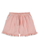 Emile et Ida Vivi Vichy Blouse + Shorts Set