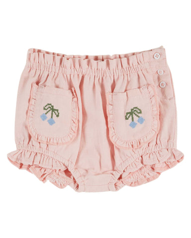 Emile et Ida Macaron Embroidered Pocket Bloomer