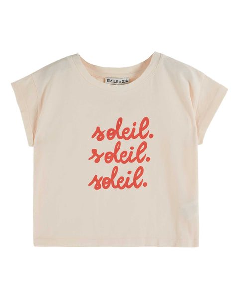 Emile et Ida Cream Soleil Tee