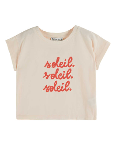 Emile et Ida Cream Soleil Tee