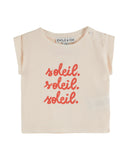 Emile et Ida Baby Cream Soleil Tee