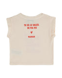 Emile et Ida Baby Cream Soleil Tee