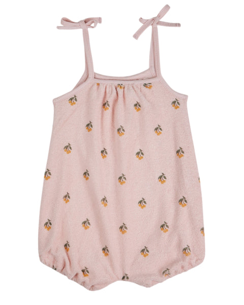 Emile et Ida Rose Cherries Terry Romper