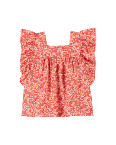 Emile et Ida Betsey Liberty Blouse + Shorts Set