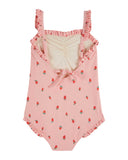 Emile et Ida Pink Strawberries Swimsuit