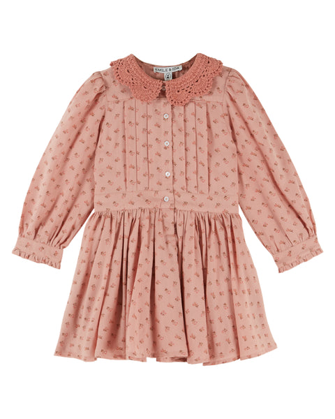 Emile et Ida Rosemary Crochet Collar Dress