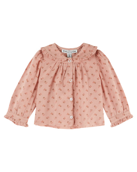 Emile et Ida Rosemary Embroidered Blouse + Bloomer