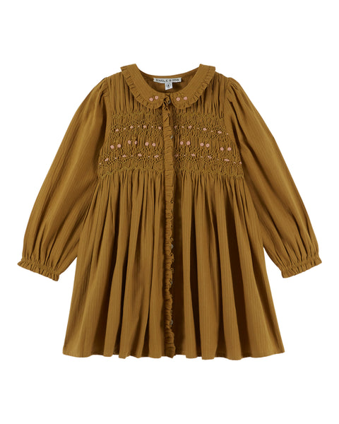 Emile et Ida Artichoke Smocked Dress