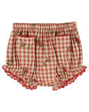 Emile et Ida Vichy Embroidered Blouse + Bloomer