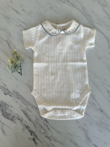 Ely's & Co Looms Ivory Baby Bodysuit