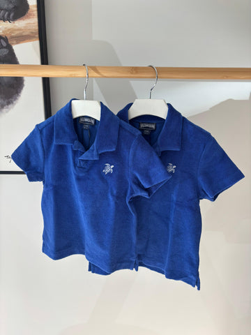 Vilebrequin Marrakech Blue Terry Polo