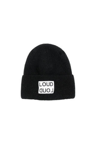 Loud Apparel Black Dear Beanie