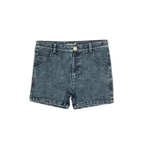 Crew Kids Basics Navy Jean Wash Shorts