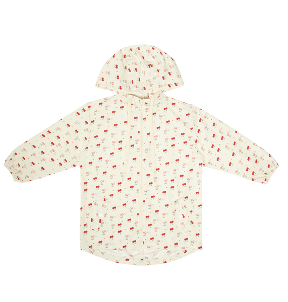 Crew Kids Basics Red Rylee Rain Jacket
