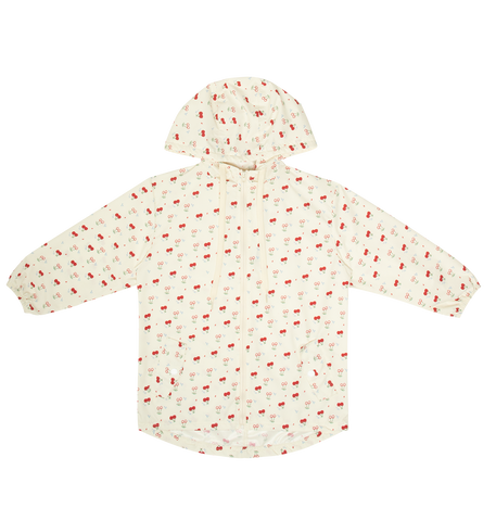 Crew Kids Basics Red Rylee Rain Jacket