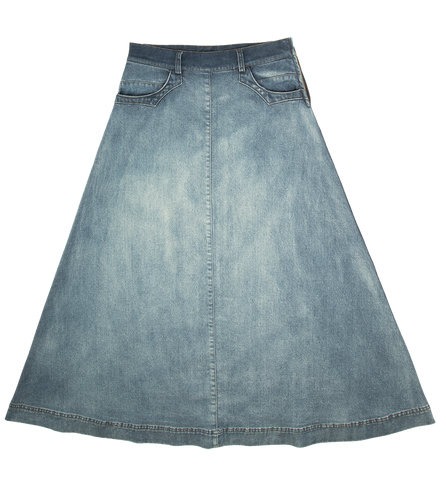 Crew Kids Basics Blue Lexi Maxi Skirt