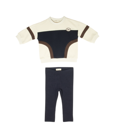 Crew Kids Espresso Aiden Sweat Set