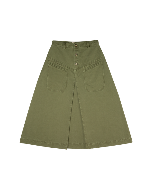 Crew Kids Essentials Green Gia Maxi Skirt