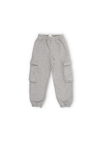 The New Society Mist Melange Apolo Cargo Jogging Pants