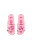 Loud Apparel Pink Jellyfish Slides