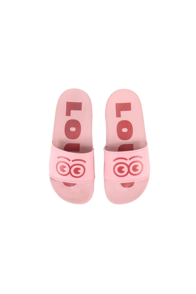 Loud Apparel Pink/Red Mela Slides