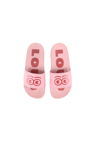 Loud Apparel Pink/Red Mela Slides