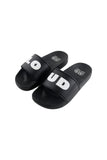 Loud Apparel Black Palla Slides