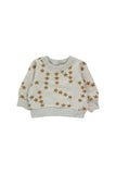 Tinycottons Light Grey Heather Tiny Stars Sweat Set