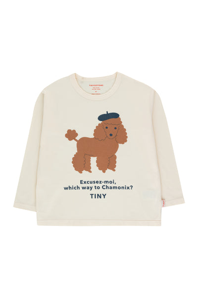 Tinycottons Light Cream Tiny Poddle Tee