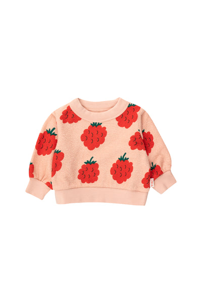 Tinycottons Baby Peach Raspberries Sweatshirt