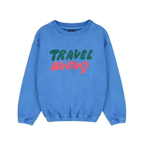 Bonmot Fresh Blue Travel Agency Sweatshirt