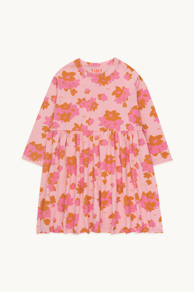 Tinycottons Peach Flowers Dress