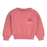 Bonmot Dusty Pink Quilted BMT Sweatshirt