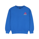 Bonmot Fresh Blue Quilted BMT Sweatshirt