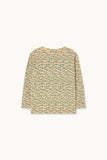 Tinycottons Mini Apples AOP Rib Tee