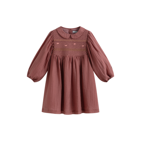 C'era Una Volta Terracotta Petra Dress
