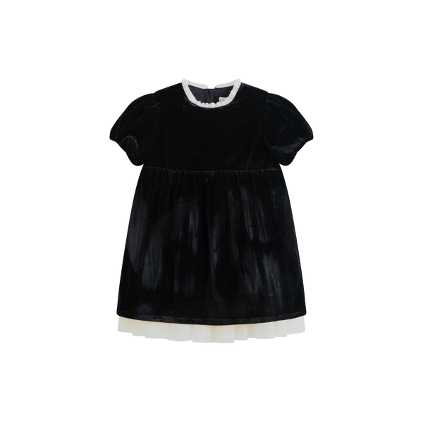 C'era Una Volta Black Velvet Ginevra Dress