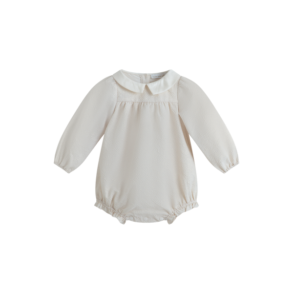 C'era Una Volta Cream Antonella Romper