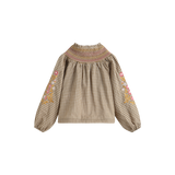 C'era Una Volta Green Check Evelina Shirt
