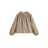 C'era Una Volta Green Check Evelina Shirt