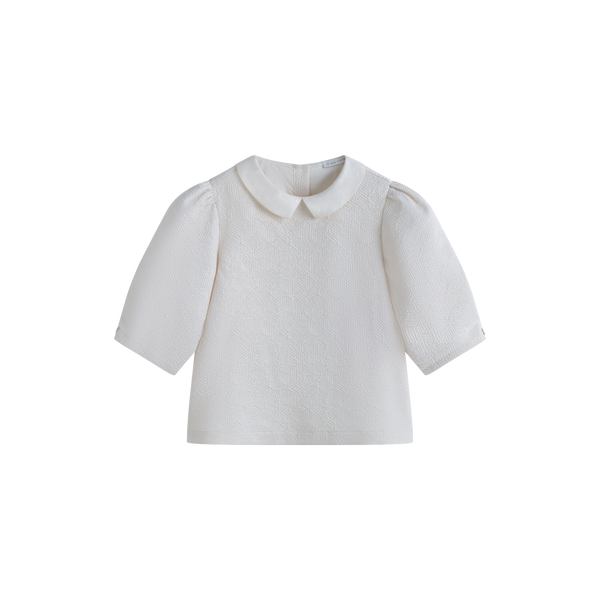 C'era Una Volta Cream Rebecca Top