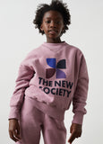 The New Society Dusty Orchid Amara Sweater