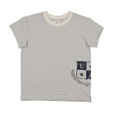 Lil Legs Blue Stripe Denim City Boys Tee DCBT-BSTR
